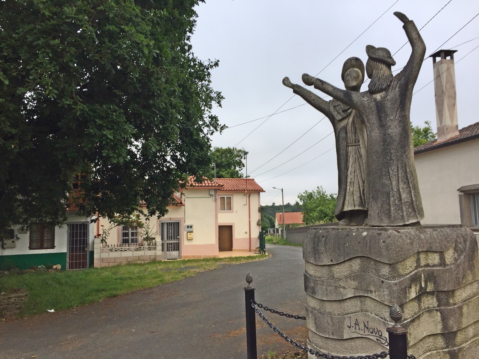 Abschied von Palas de Rei