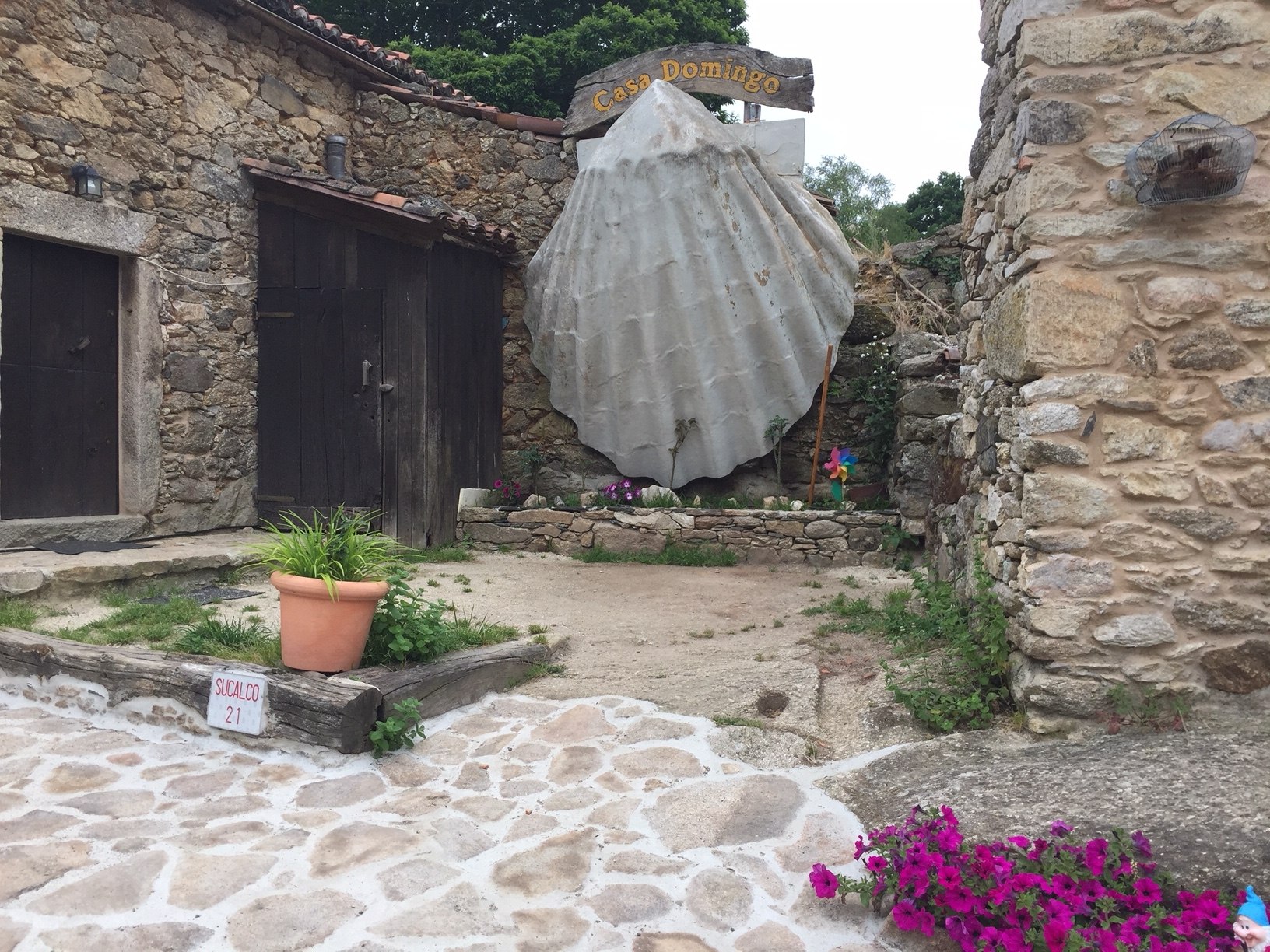 auf dem Weg nach Melide