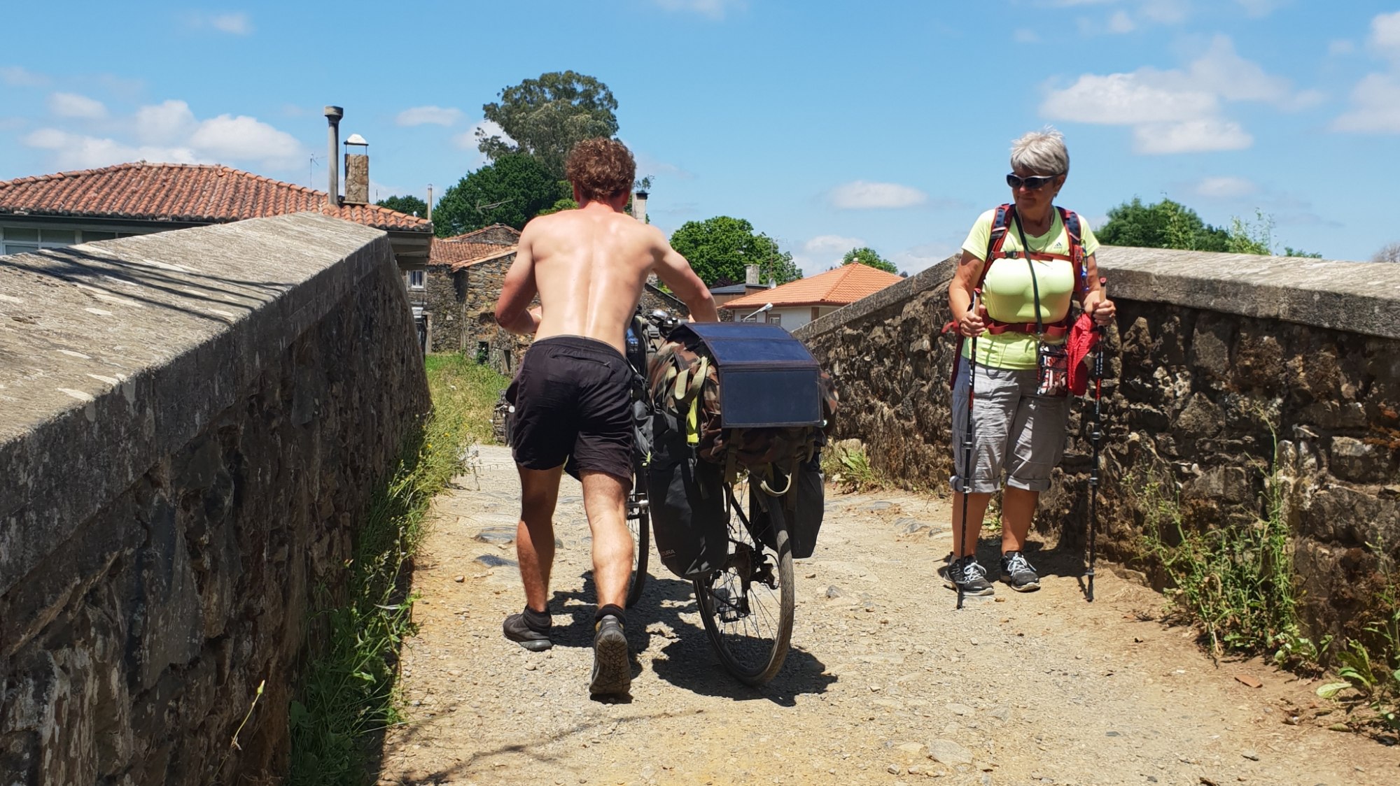 Auf dem Weg nach Melide