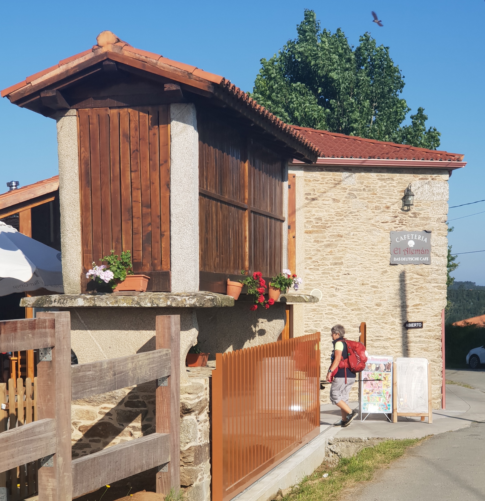 Bar und Restaurant am Wegesrand