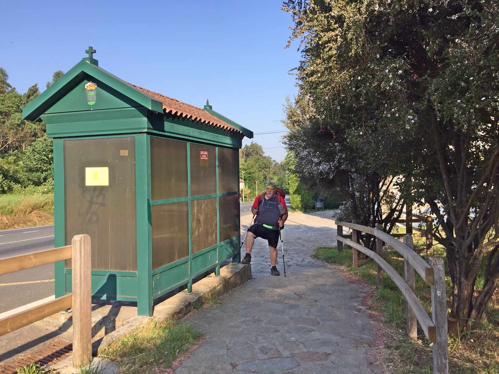 Auf dem Weg nach O Pedrouzo