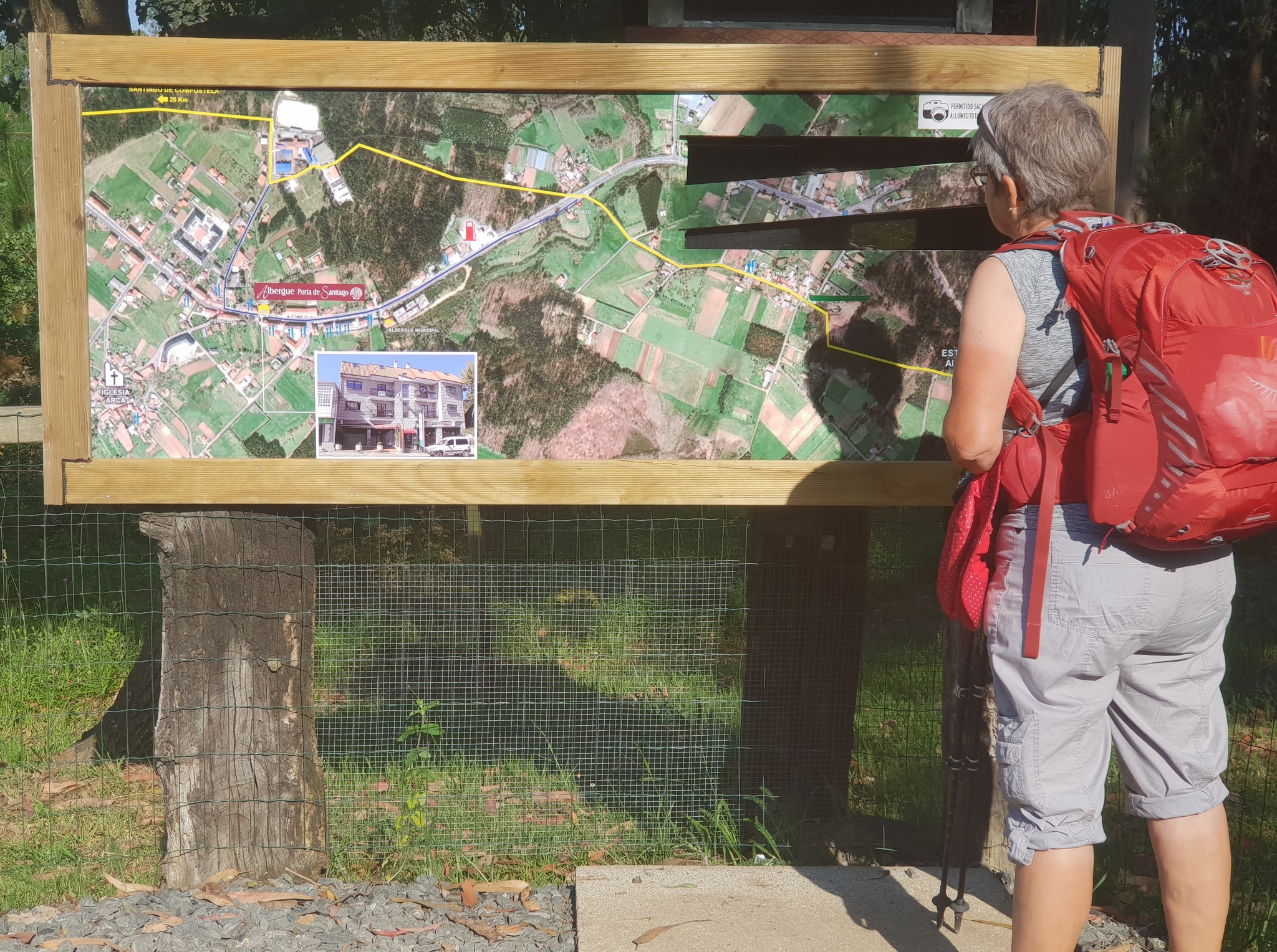 Auf dem Weg nach O Pedrouzo