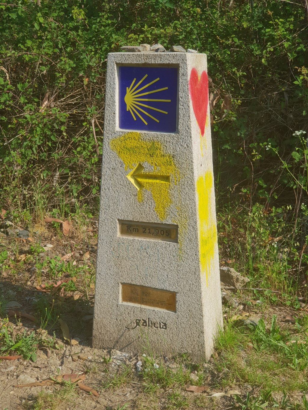 Auf dem Weg nach O Pedrouzo