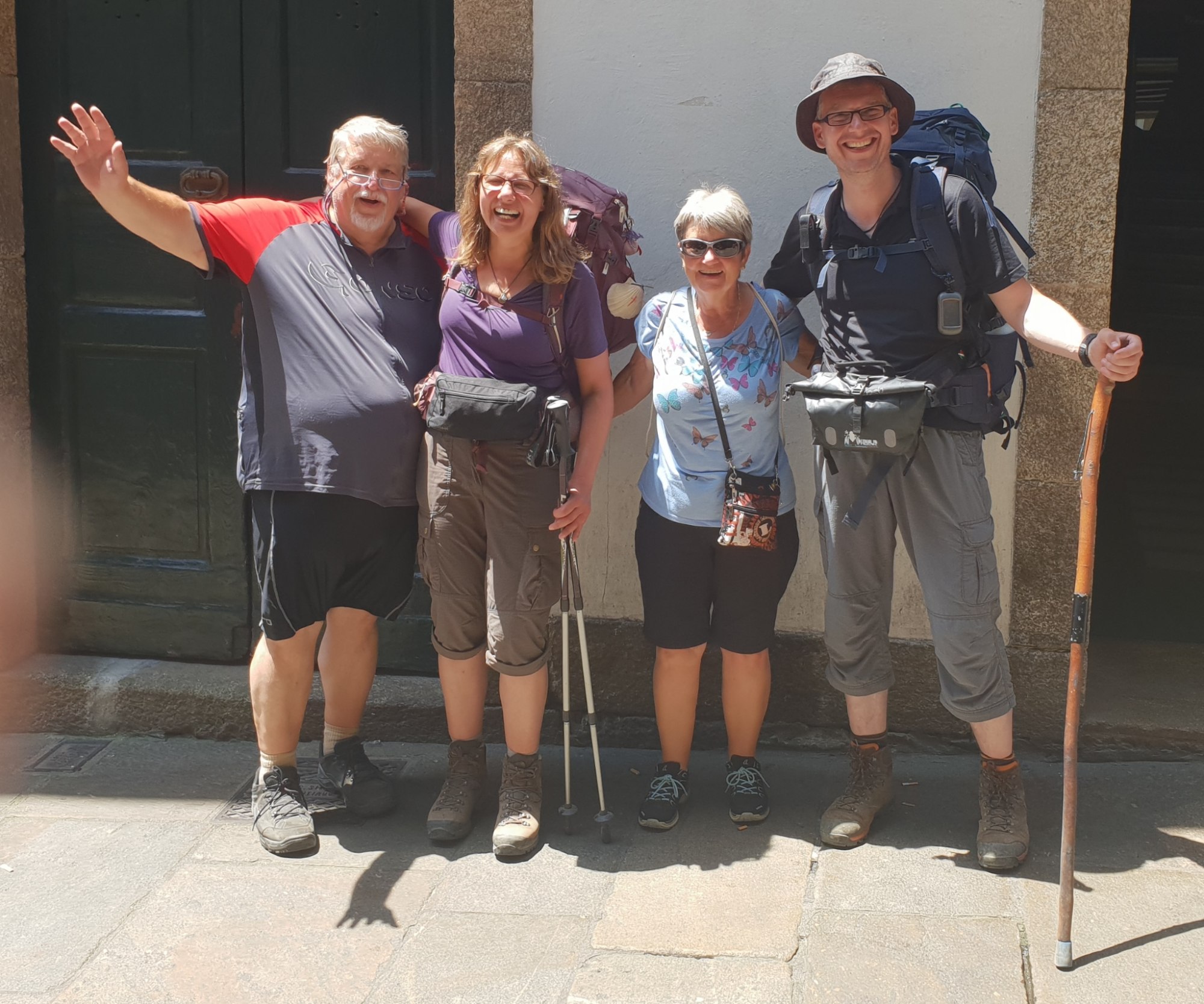 Gustav, Birgit, Walli, Bernhard in SdC