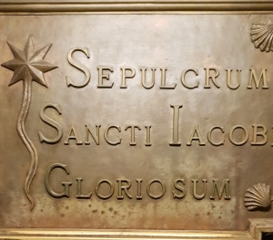 Zugang zum angeblichen Grab des Apostels Jakobus 