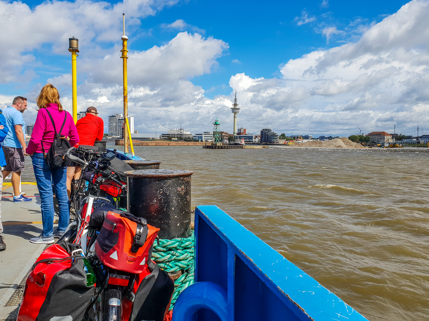 Weserfähre vor Bremerhaven