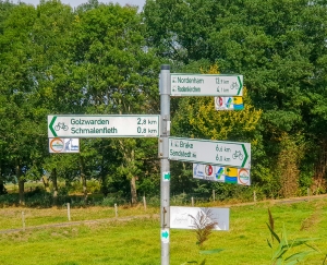 Weserradweg - auf dem Weg nach Bremerhaven