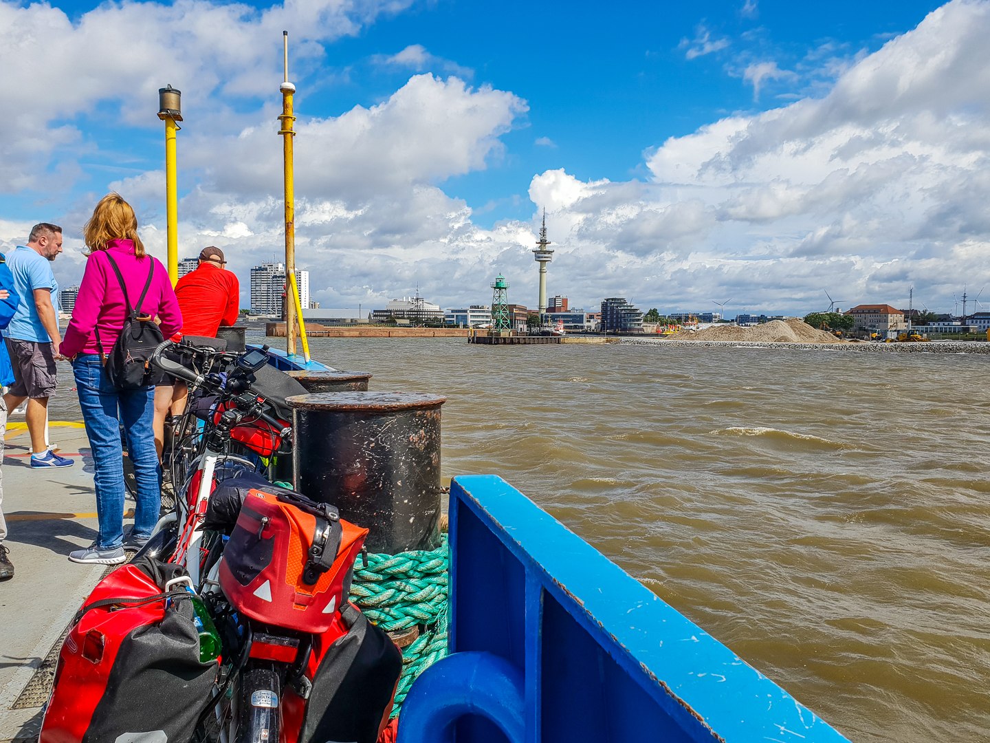 Weserfähre vor Bremerhaven