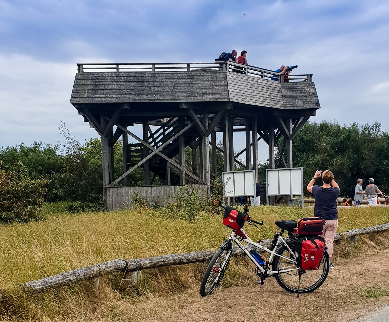 Aussichtsplattform Cuxhavener Küstenheiden