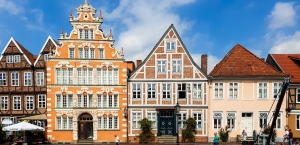 Stade in der Mittagssonne