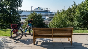 Ein ruhiger Ort im Park