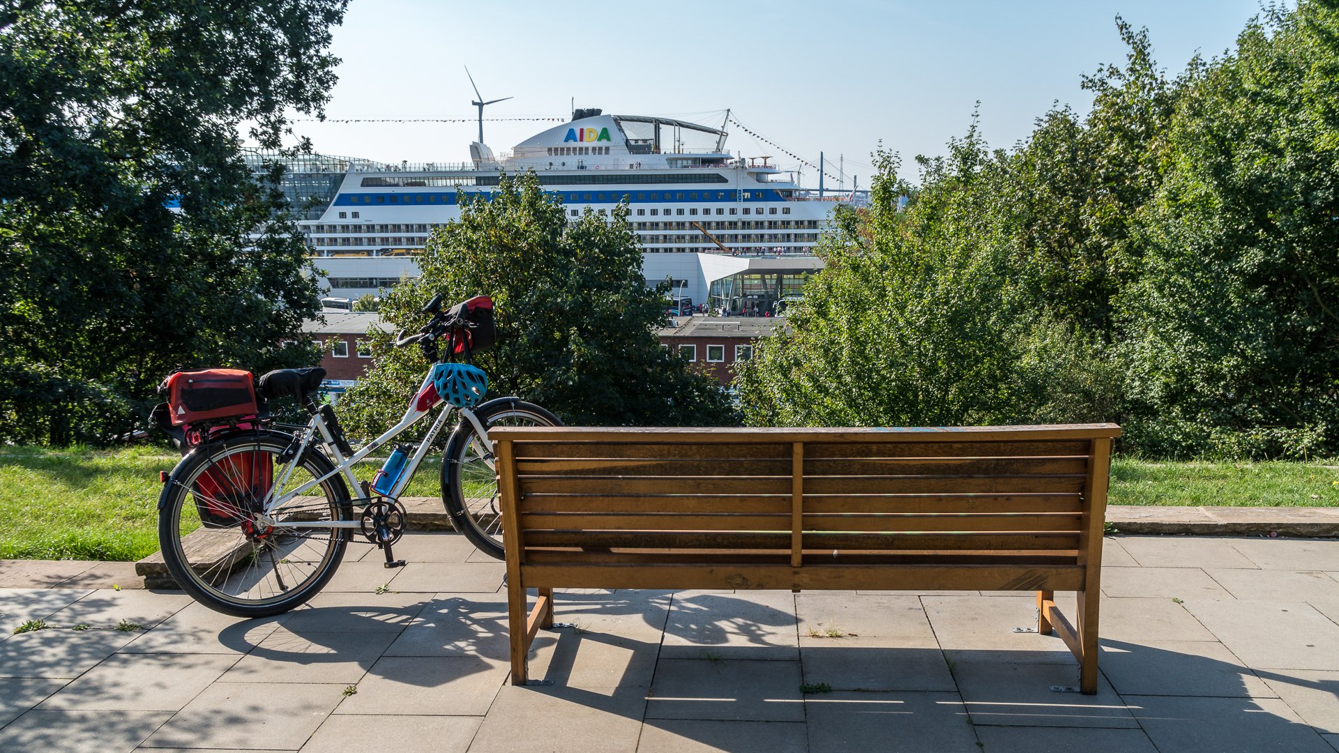 Ein ruhiger Ort im Park