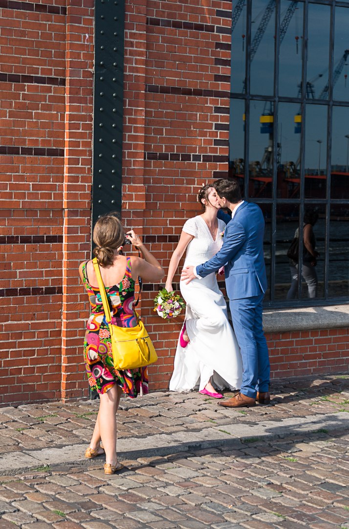 Hochzeitfoto am Fischmarkt
