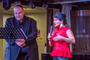 Sefora Nelson mit Henning Zahn