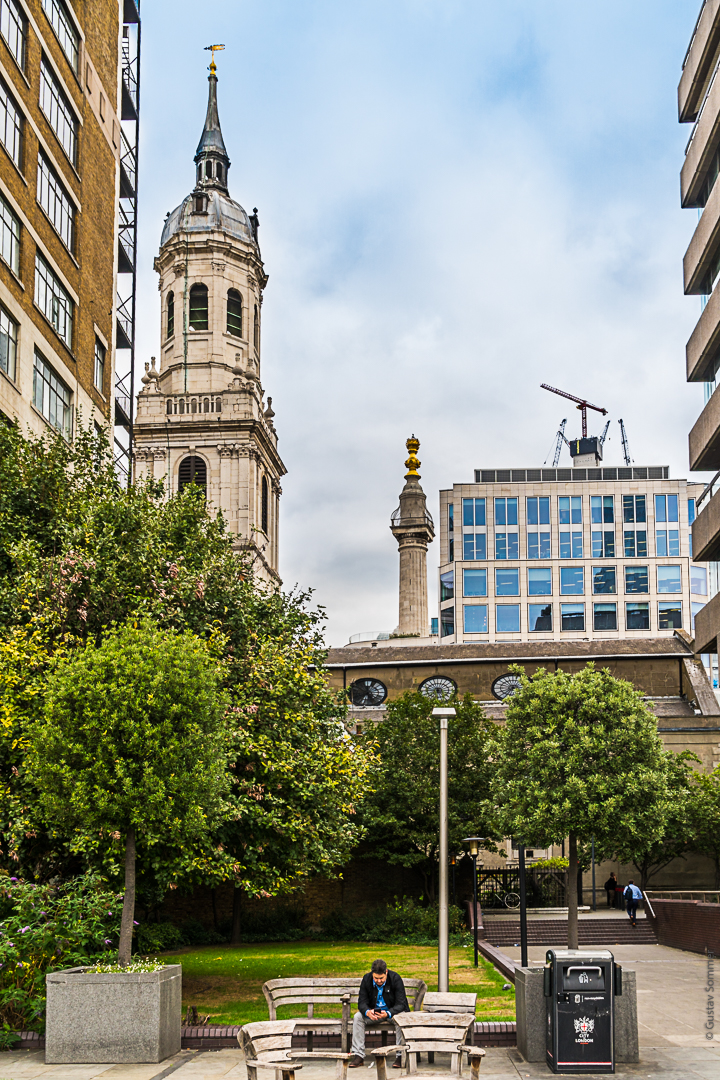 Auch in London gibt es sie: die ruhigen Plätze zum Innehalten