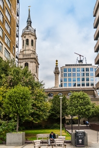 Auch in London gibt es sie: die ruhigen Plätze zum Innehalten