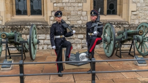 Weibliche Wachen im Tower