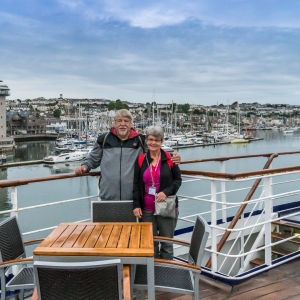 Ankunft in Falmouth, Südwest England