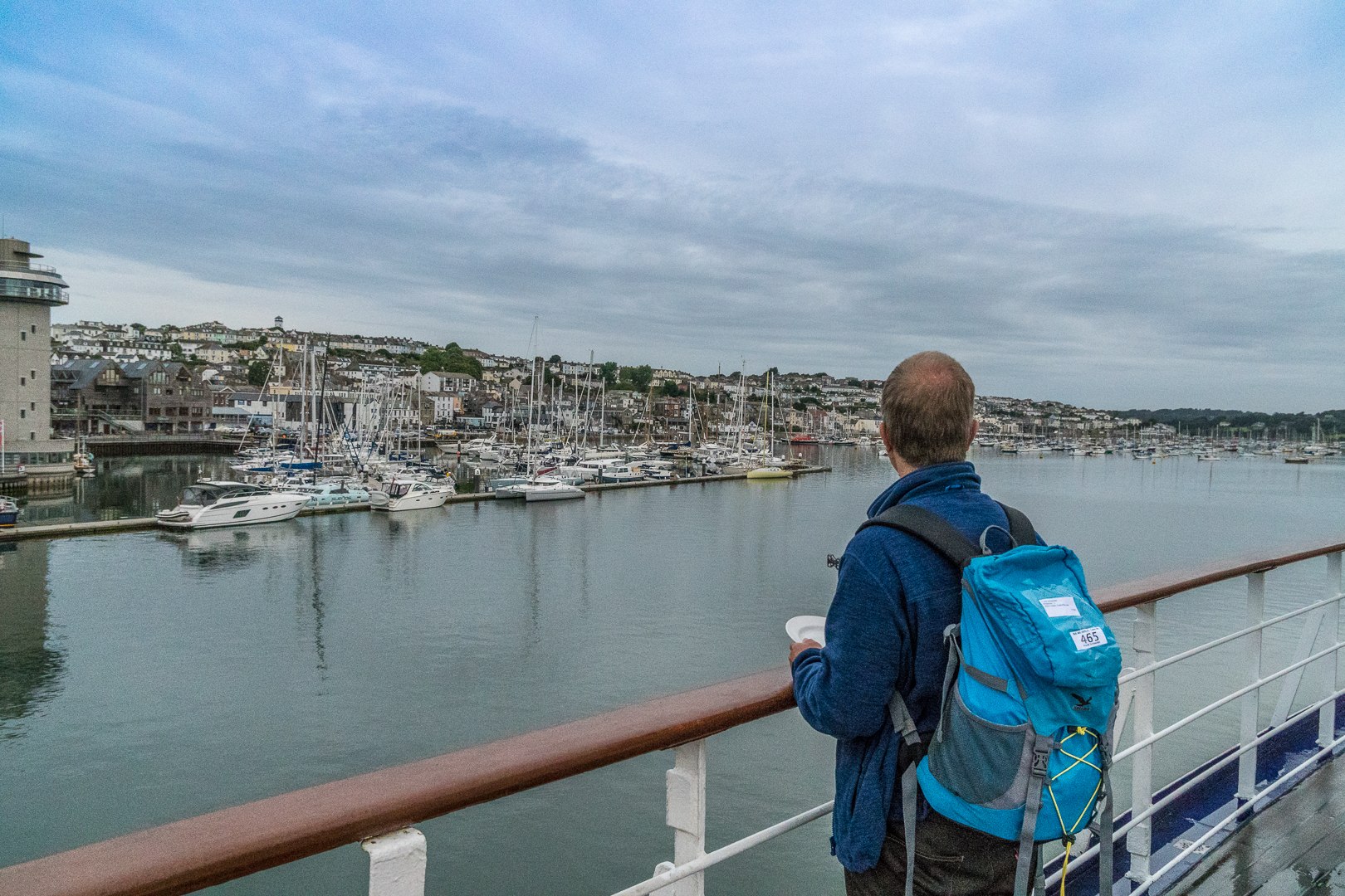 Ankunft in Falmouth, Südwest England