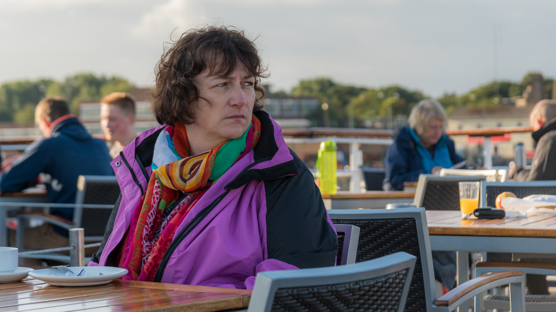 Ruth bei der Ankunft in Dublin