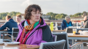 Ruth bei der Ankunft in Dublin