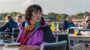 Ruth bei der Ankunft in Dublin