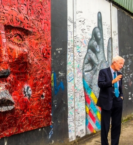 Willie - ein exzellenter und humorvoller Guide - bei aller Dramatik des Konflikts in Nord-Irland