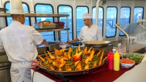 Chili con Carne auf dem Verandadeck