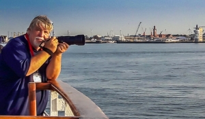 Gustav in der Abendsonne