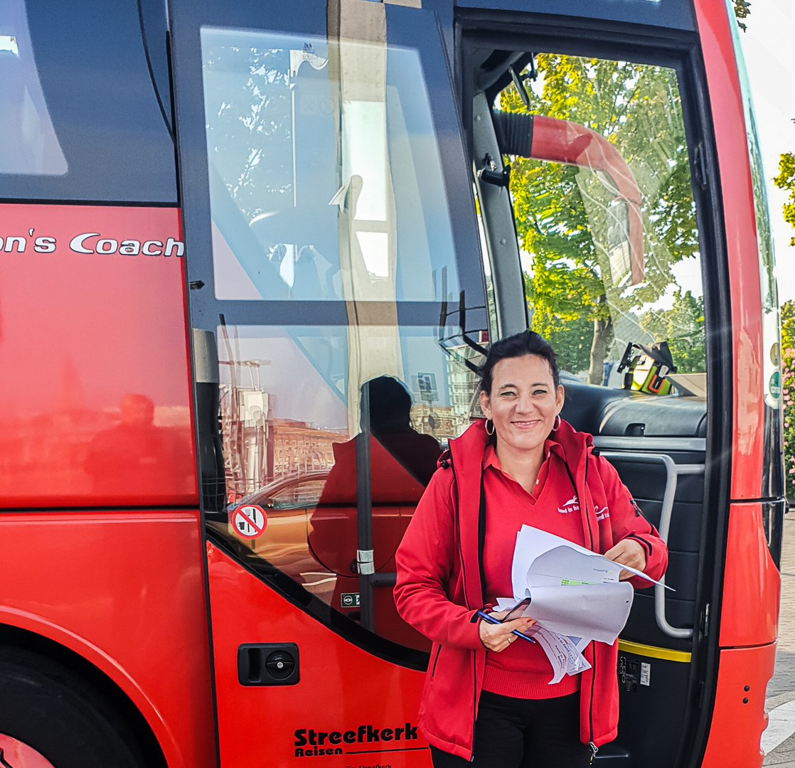 Mit dem Bus und Taxi über Dortmund zurück nach Hünxe