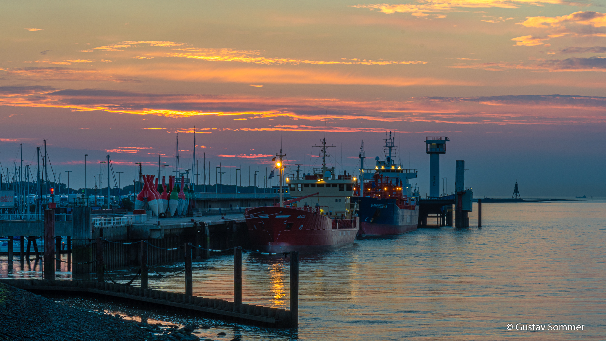 Blaue Stunde - Alte Liebe Cuxhaven
