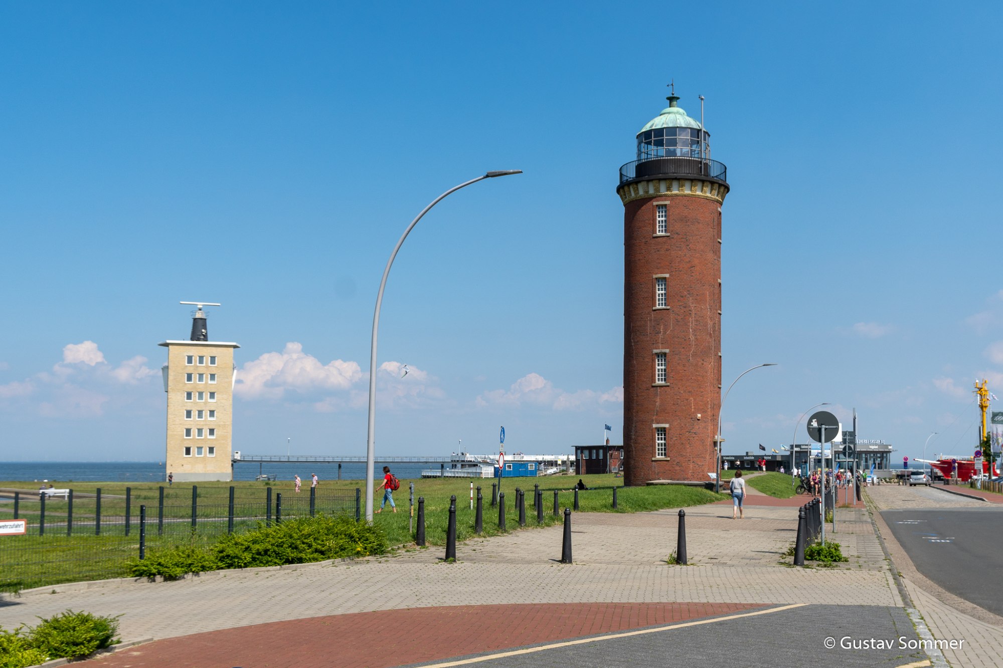 Alter Hamburger Leuchtturm Cuxhaven