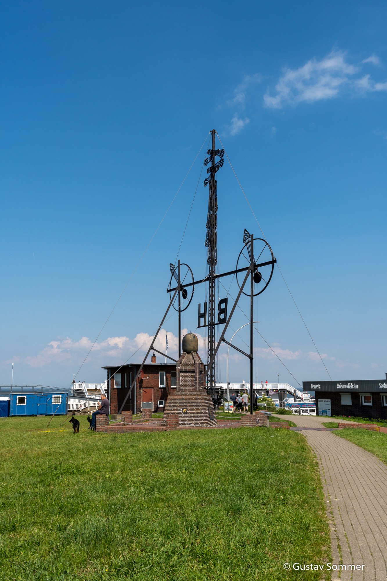 BH-Windanzeiger ;-) Windsemaphor Cuxhaven
