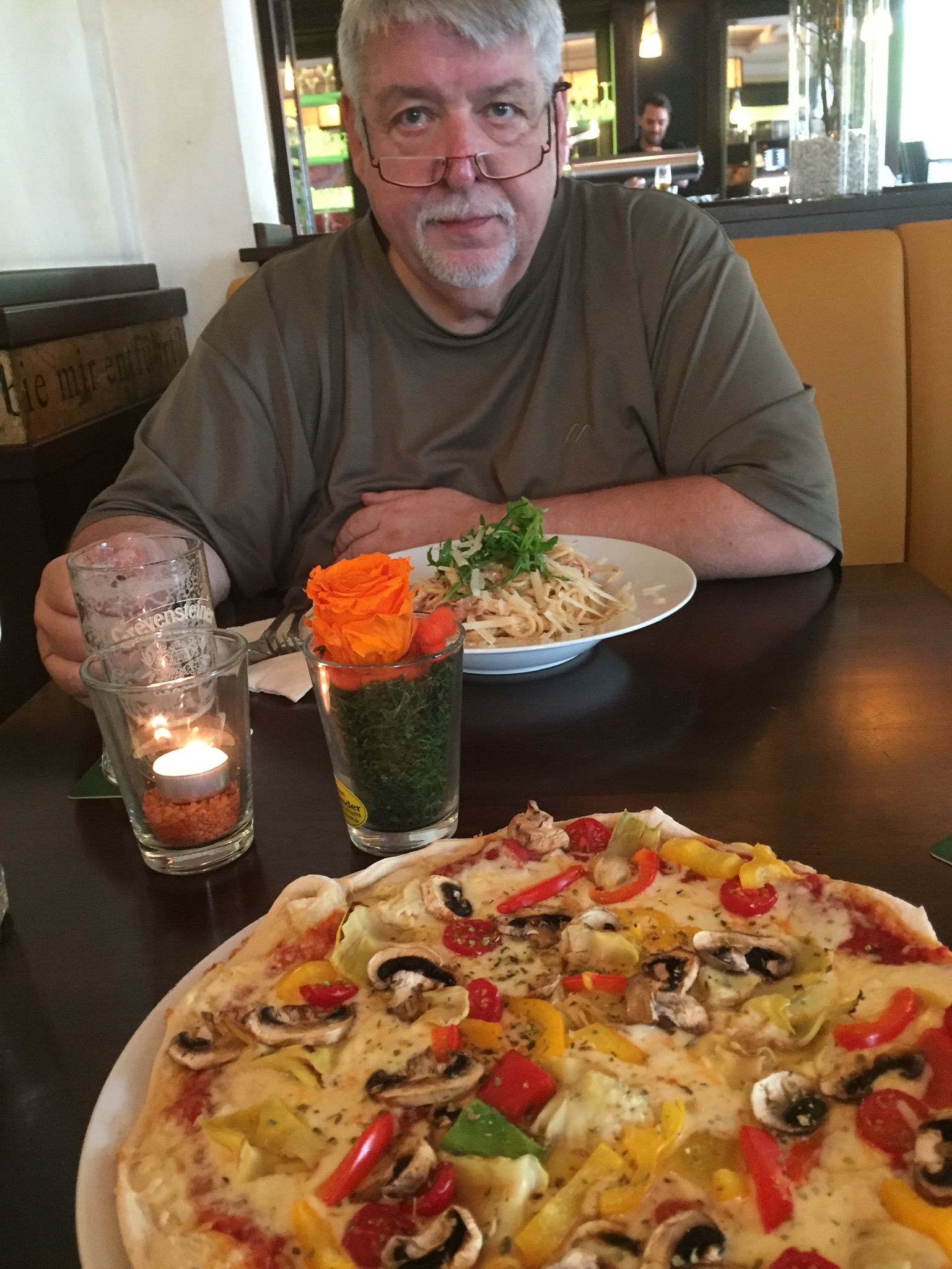 Ems Radweg Tag 3 beim Aramäer in Harsewinkel