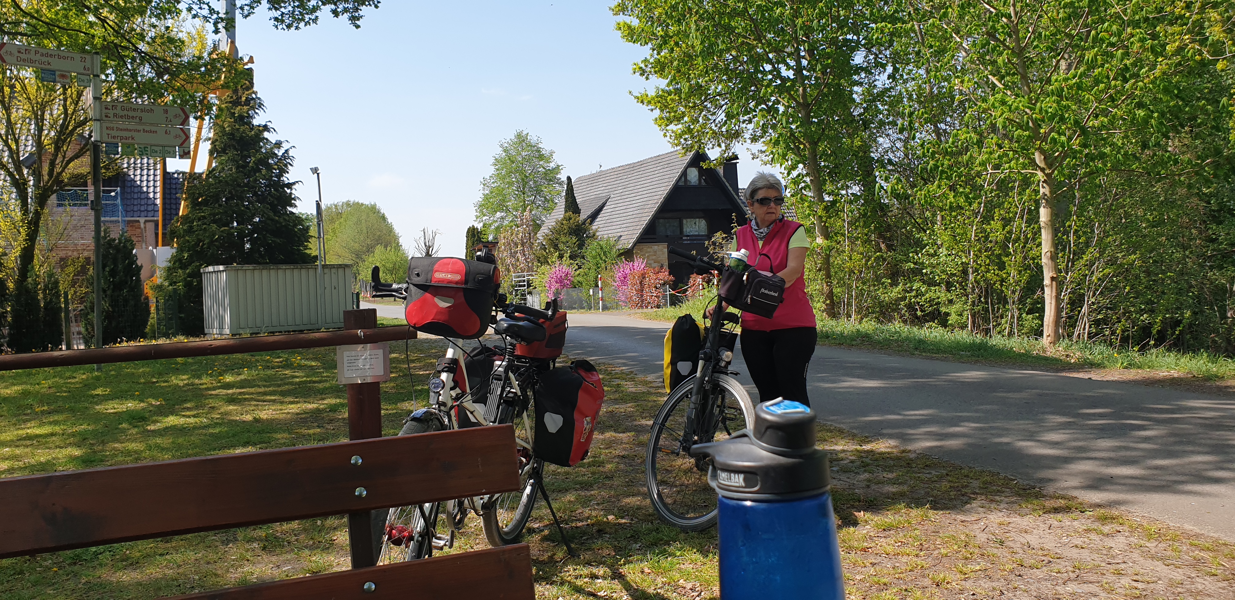 Ems Radweg Tag1 zwischen Hövelhof und Rietberg