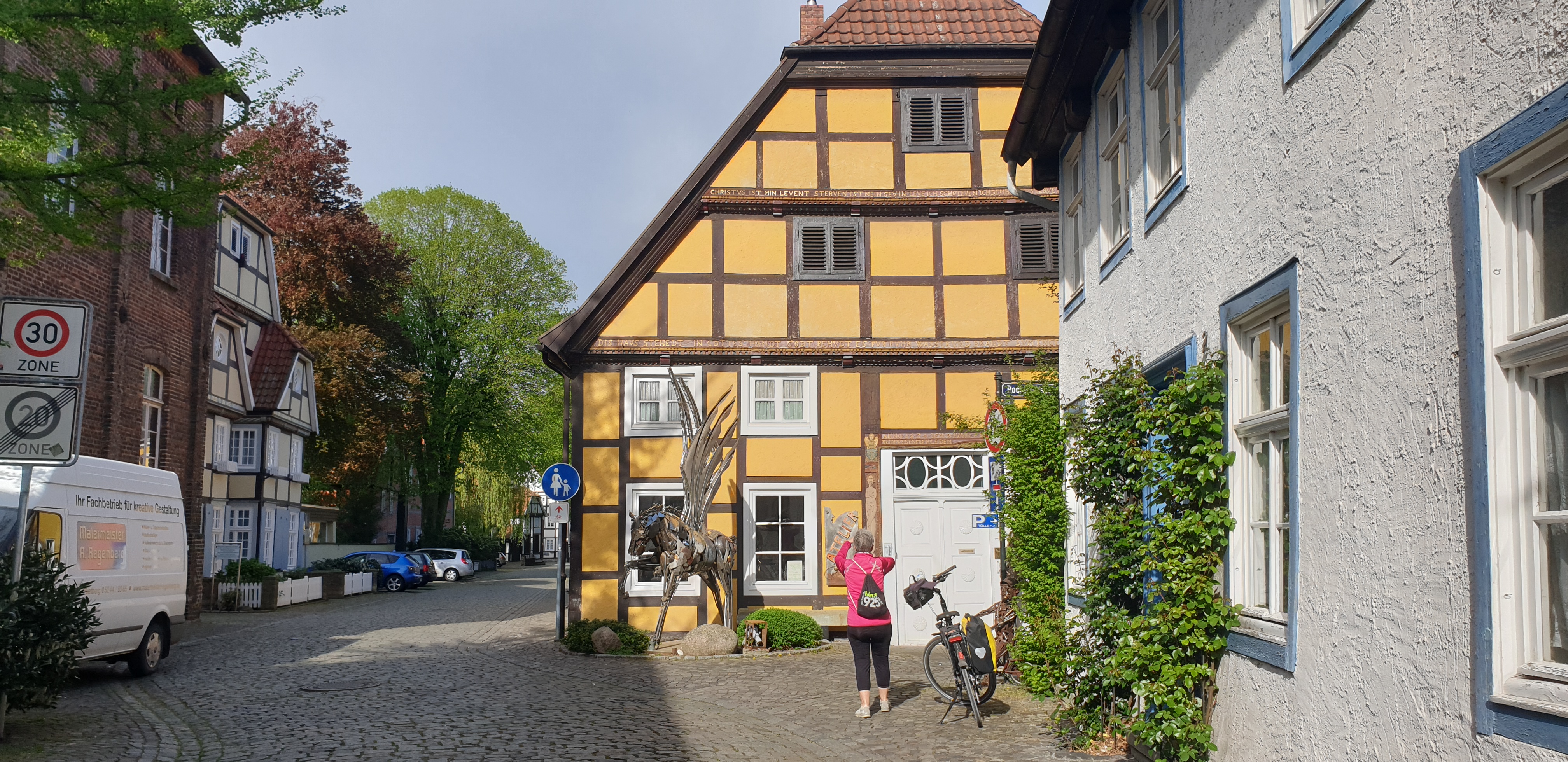 Ems Radweg - Fachwerk Altstadt Rietberg