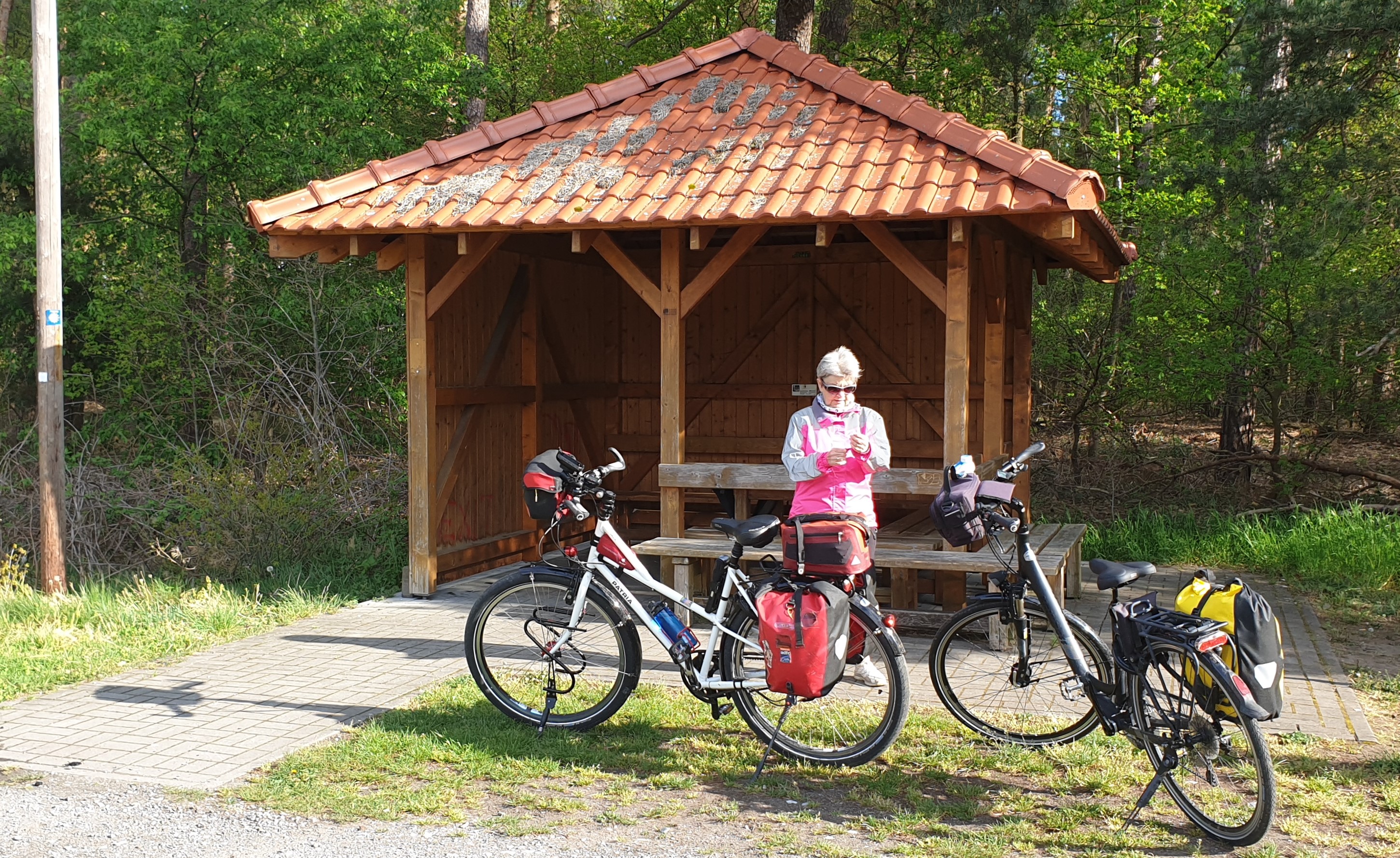 Ems Radweg Tag 4 - Schutzhütte