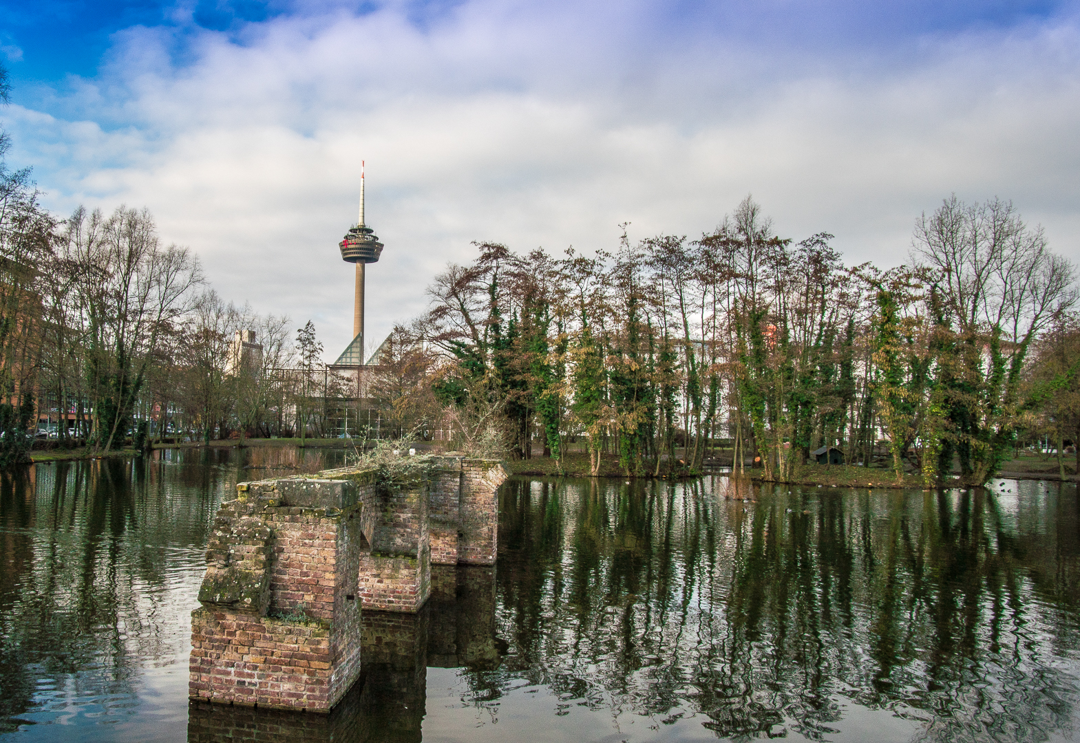 Mediapark Köln am Sonntag