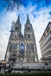 Dom zu Köln vor dem Karneval