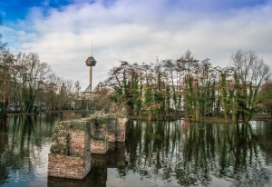 Mediapark Köln am Sonntag