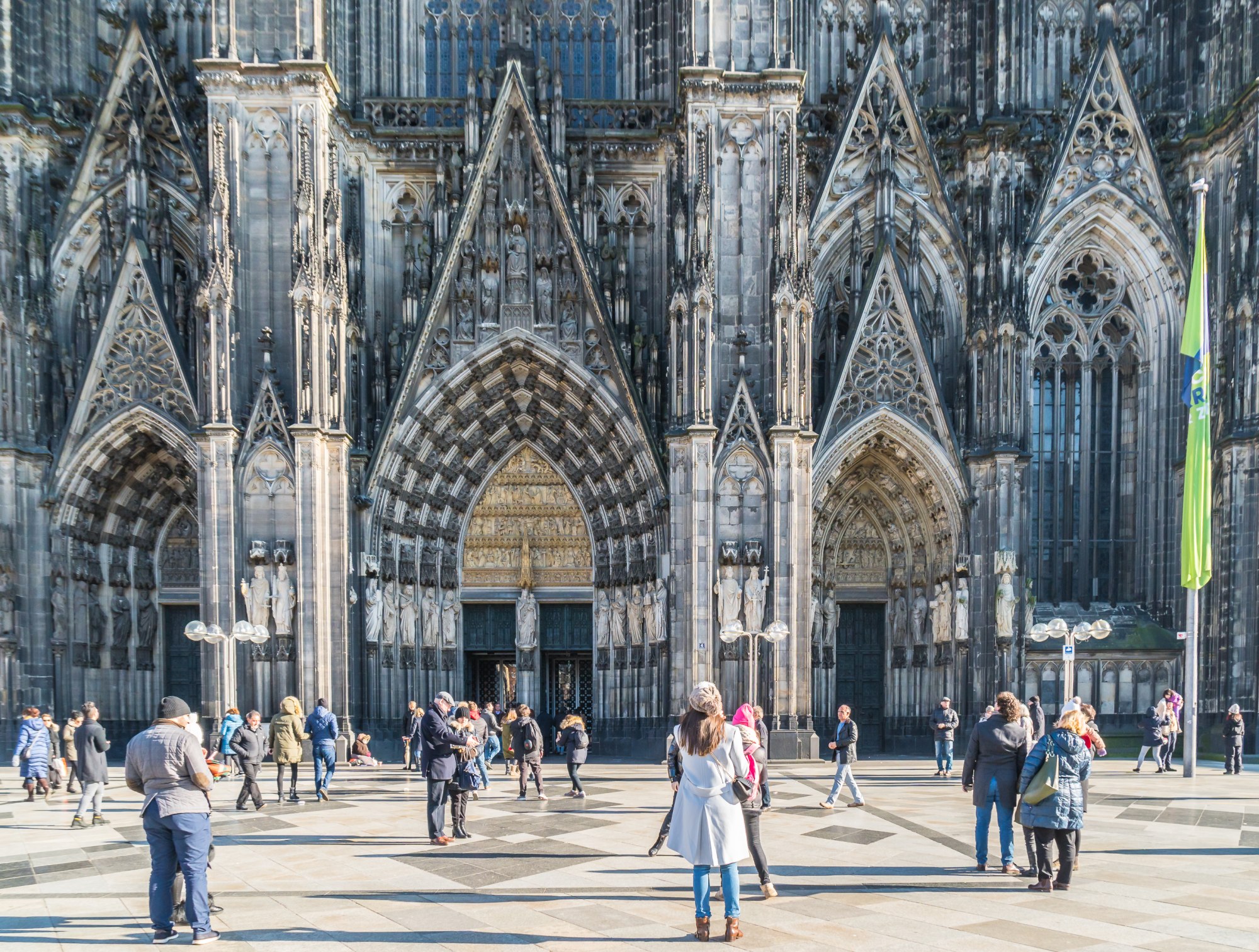 Haupt- und Petersportal Kölner Dom