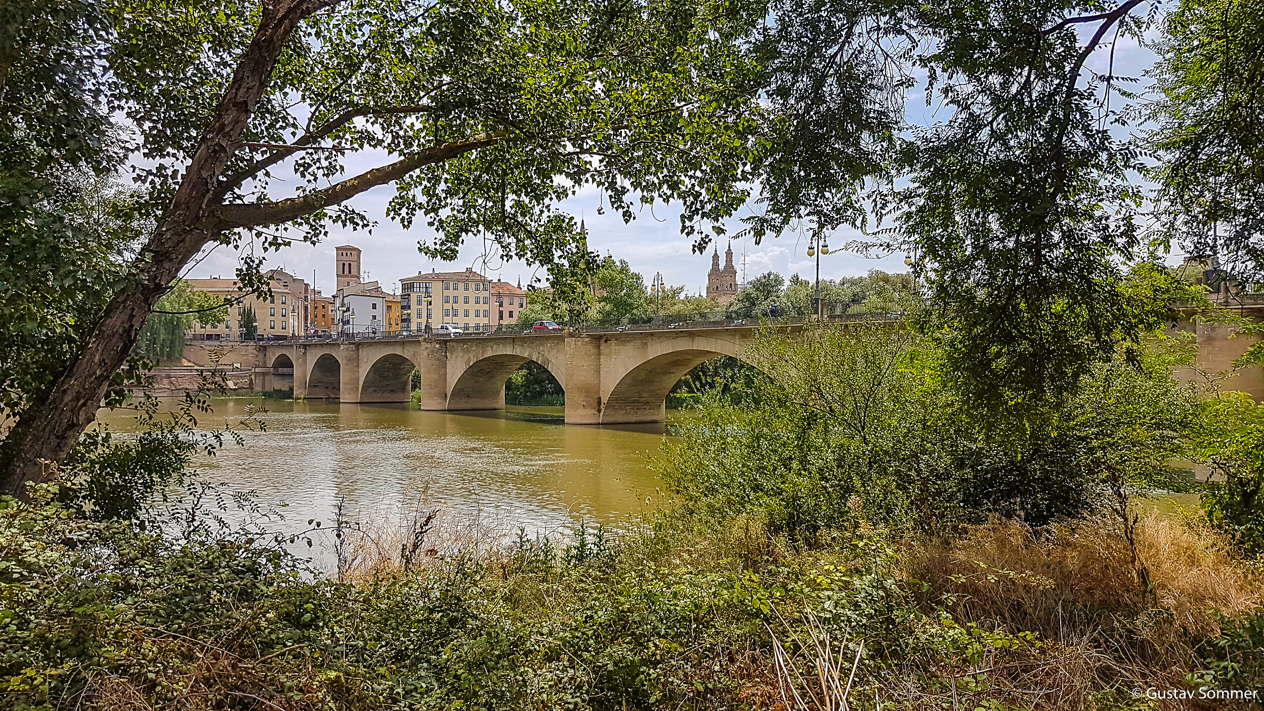 Logroño am Camino Francés in Spanien