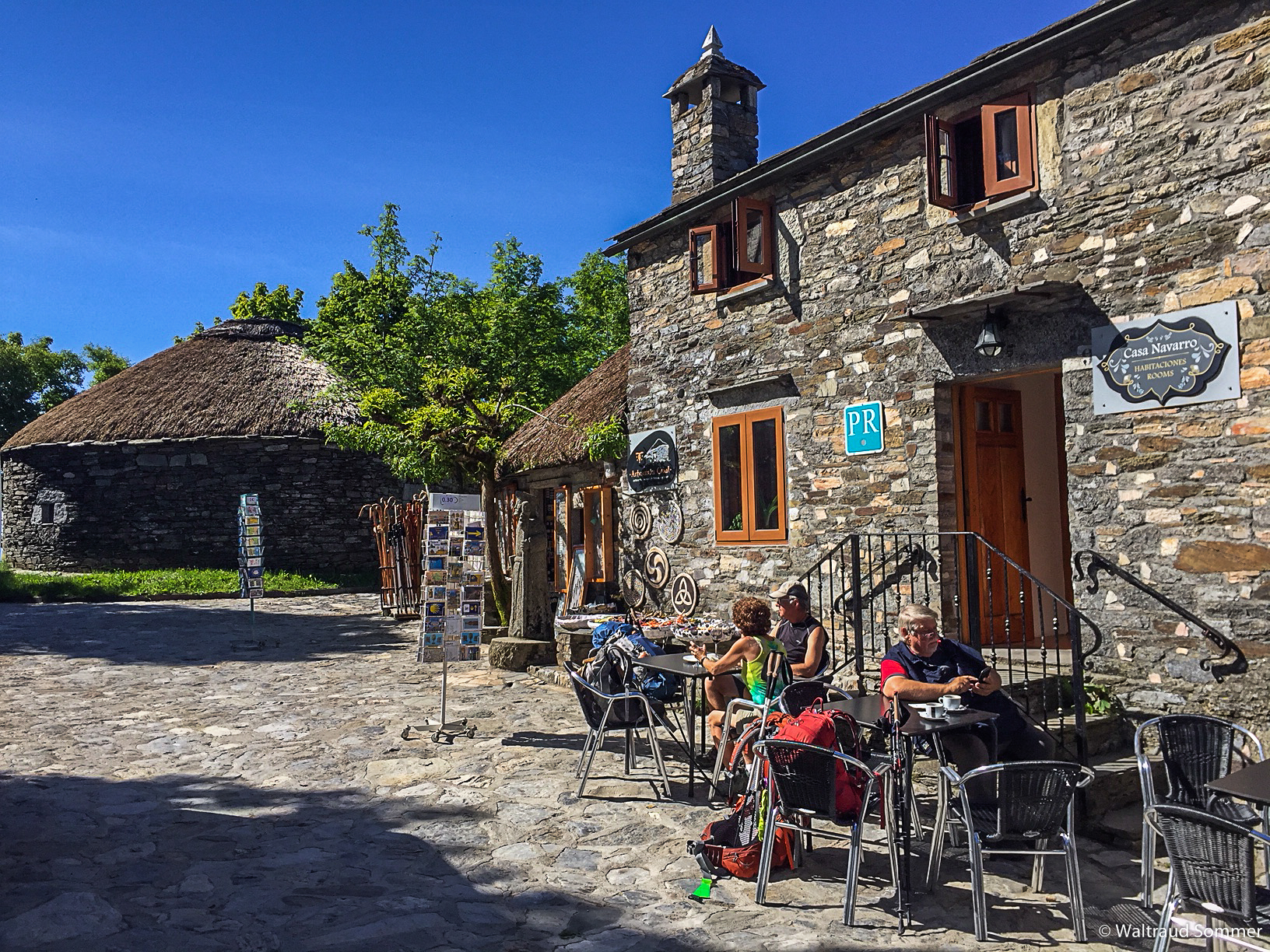 Rast in O Cebreiro, Galicia