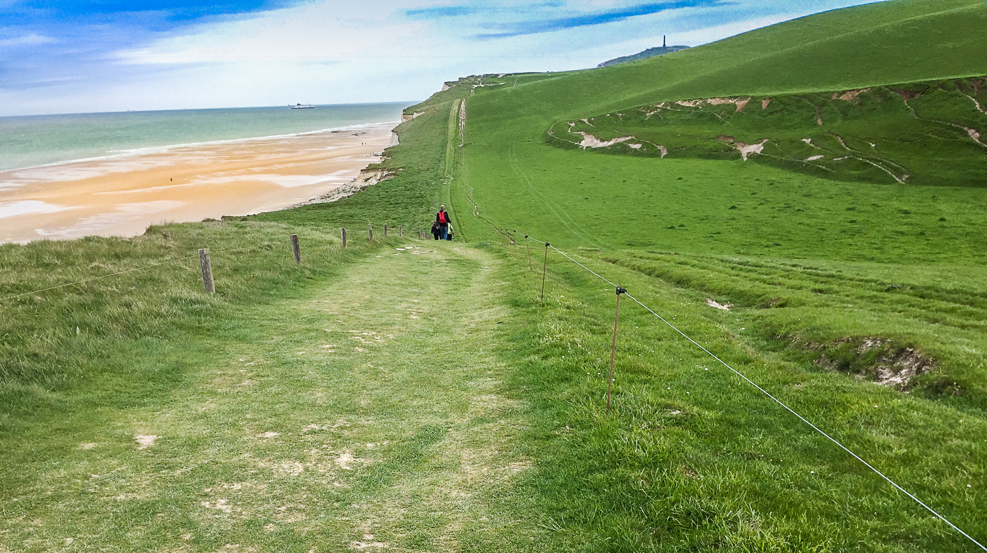 Weg zum Cap Blanc-Nez