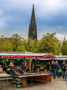 Wochenmarkt in Münster
